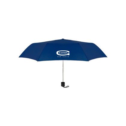 Custom Slim-Fold Econo Umbrella - Navy blue