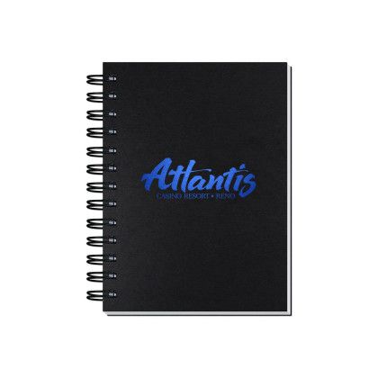 Custom 5" x 7" Recycled Journal - 100 pages - Black Custom 5" x 7" Recycled Journal - 100 pages - Black