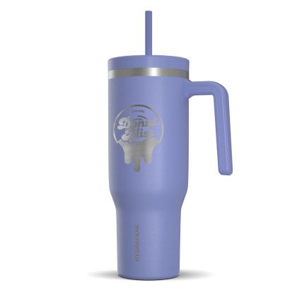 Custom 40 oz. Hydrapeak Voyager Travel Mug - Iris 