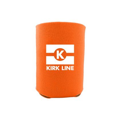 Custom USA Made Can Coolers - Orange