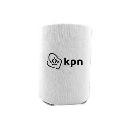 Custom USA Made Can Coolers - White