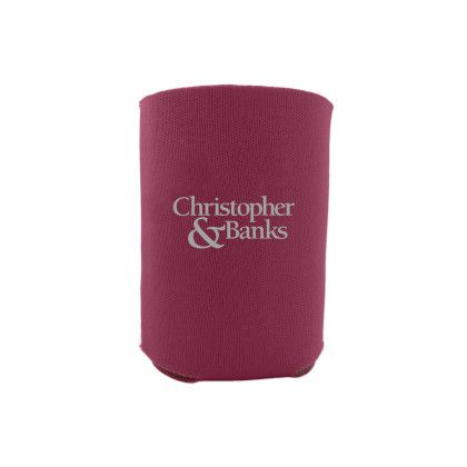 Custom USA Made Can Coolers - Burgundy