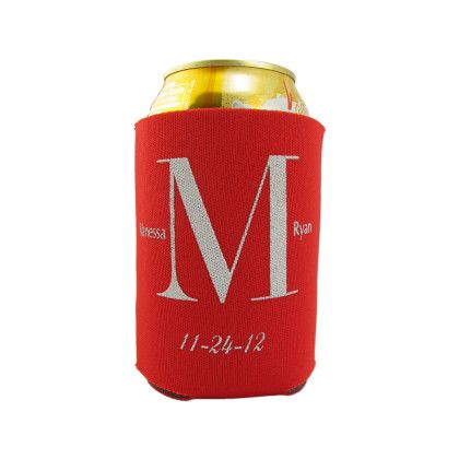 Custom USA Made Can Coolers - Red