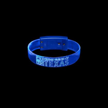 Custom BOLT-XL LED Wristband - Blue