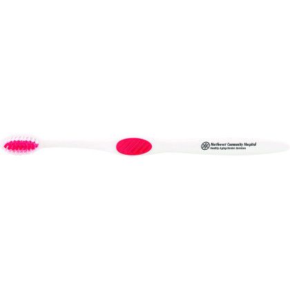 Custom Winter Accent Toothbrush - Red