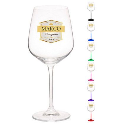 17.5 oz. Lead Free Wine Glasses - COLOR - All Colors
