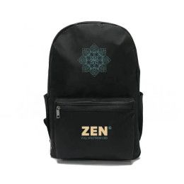 Custom Smell Proof Stash Backpack with Combination Lock - Black