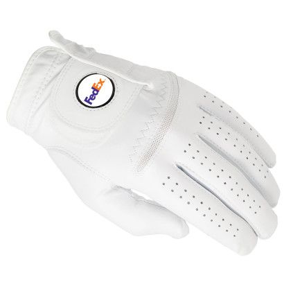 Custom Titleist Q-Mark Golf Glove - White