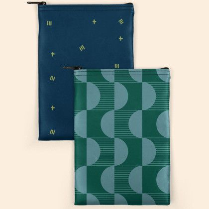 Custom Vertical Bank Bag EV 7 x 10