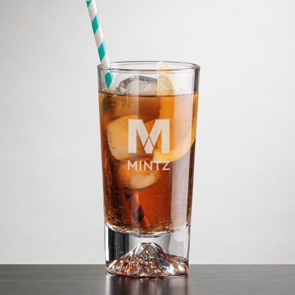 Custom Aspen Hiball Glass 11 oz - Deep Etch