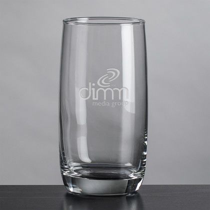 Custom Aristocrat Hiball Glass 13 oz - Deep Etch