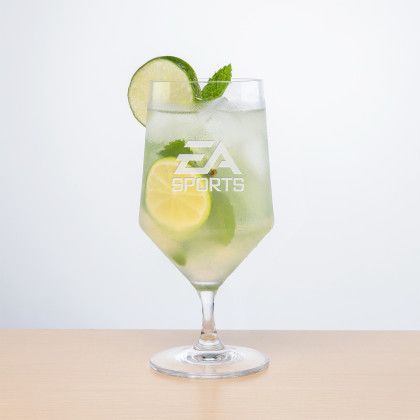 Custom Tucson Cocktail Glass 15 oz - Deep Etch