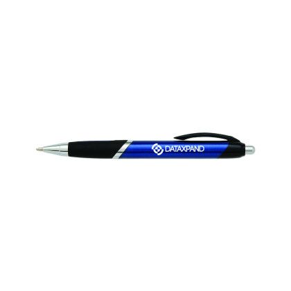 Custom Montabella Click Pen with Large Comfort Grip - Blue 