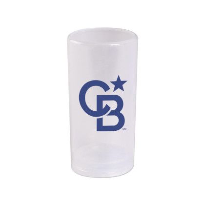 Custom 1.5 oz Plastic Standard Shooter Shot Glass - Frosted