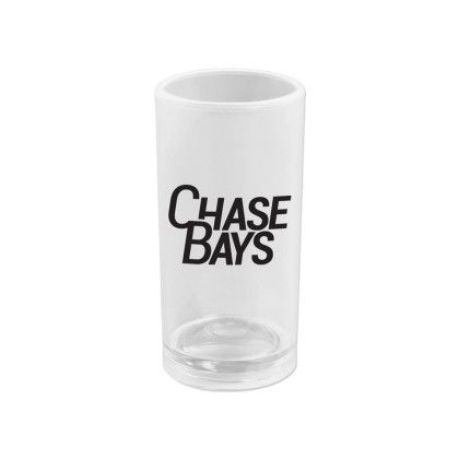 Custom 1.5 oz Plastic Standard Shooter Shot Glass - Clear