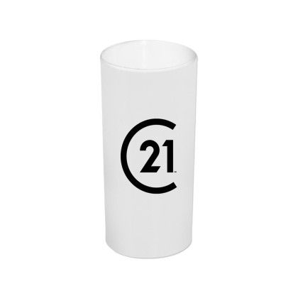 Custom 1.5 oz Plastic Standard Shooter Shot Glass - White