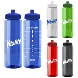 Custom Encouragement Water Bottle 32oz - All Color
