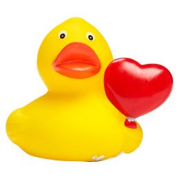 Custom Heart Rubber Duck Custom Heart Rubber Duck