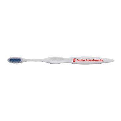Custom Concept Curve White Toothbrush - Blue 