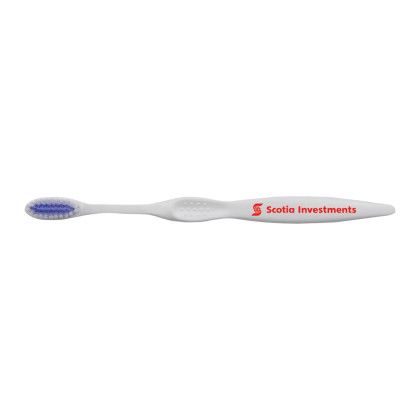 Custom Concept Curve White Toothbrush - Purple 