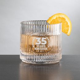 Custom Dillard OTR Glass 11 oz - Deep Etch