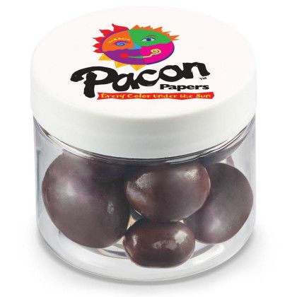 Custom 2 oz Jar of Chocolate Covered Almonds