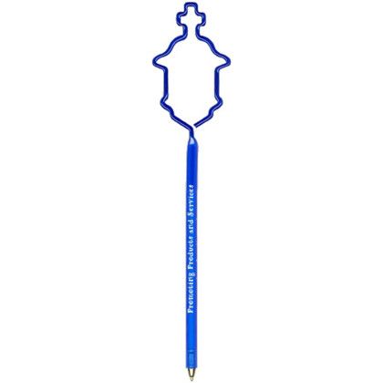 Custom Church Tower InkBend Standards - Transparent cobalt blue Custom Church Tower InkBend Standards - Transparent cobalt blue