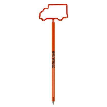 Custom Delivery Truck InkBend Standards - Opaque orange