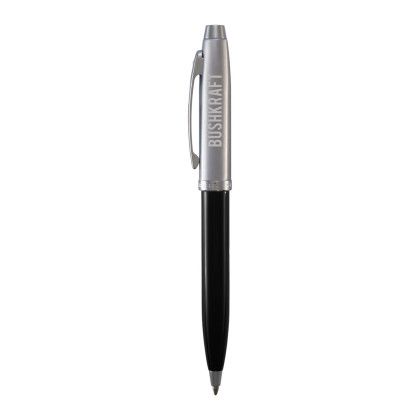 Custom Sheaffer 100 Glossy Black and Chrome Ballpoint Pen - Black Custom Sheaffer 100 Glossy Black and Chrome Ballpoint Pen - Black