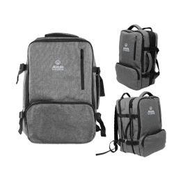 Custom Multi Functional Backpack - Gray/Black