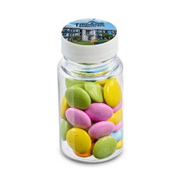 Custom 1.3 oz Jar of Chocolate Lentils Custom 1.3 oz Jar of Chocolate Lentils