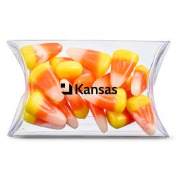 Custom 3" Pillow Box of Candy Corn Custom 3" Pillow Box of Candy Corn
