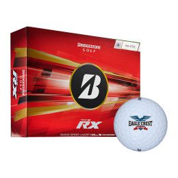 Custom Bridgestone Tour B RX Golf Balls - 12 Pack - White