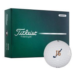 Custom Titleist AVX Golf Balls - 12 Pack - White