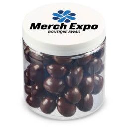 Custom 8 oz Jar of Chocolate Covered Almonds