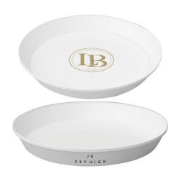 Custom 13" Serving Tray - White
