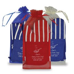 Custom Chef's Therma-Grip Striped Oven Mitt Striped Apron Combo - All color