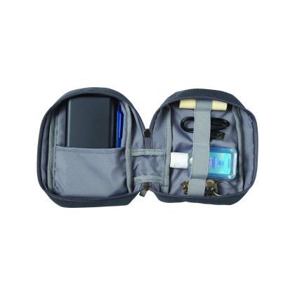 Custom Essex Organizer Pouch - Carbon - Open view Custom Essex Organizer Pouch - Carbon - Open view