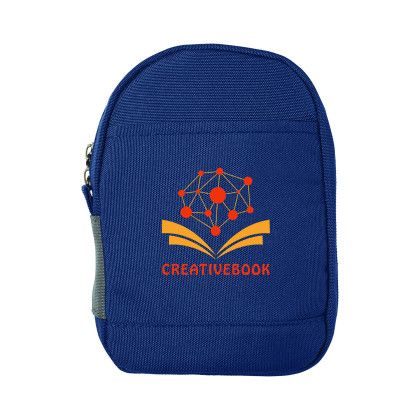 Custom Essex Organizer Pouch - Slate blue Custom Essex Organizer Pouch - Slate blue