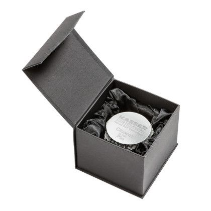 Custom Golf Ball Paperweight - 4" Dia - Packaging