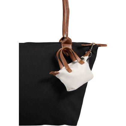 Custom Mini Fontaine Tote Charm - Natural Lifestyle