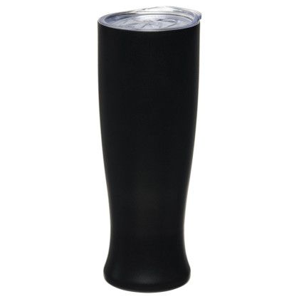 Custom 20 oz. Vacuum Insulated Pilsner Tumbler Mug - Black
