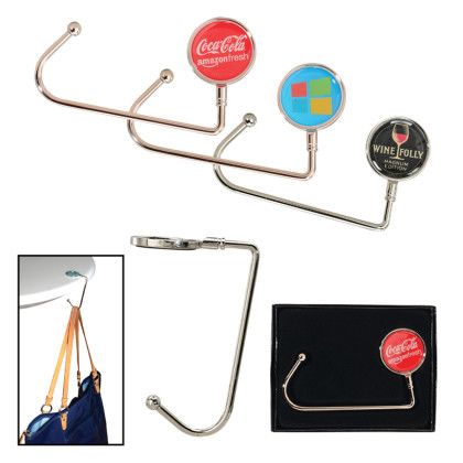 Custom Sterling Silver Plated Purse Hook Tierra