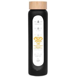 Custom Bronte Glass Water Bottle 36 oz - Black Custom Bronte Glass Water Bottle 36 oz - Black