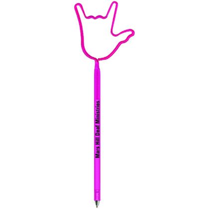 Custom Hand-Love Sign InkBend Standards