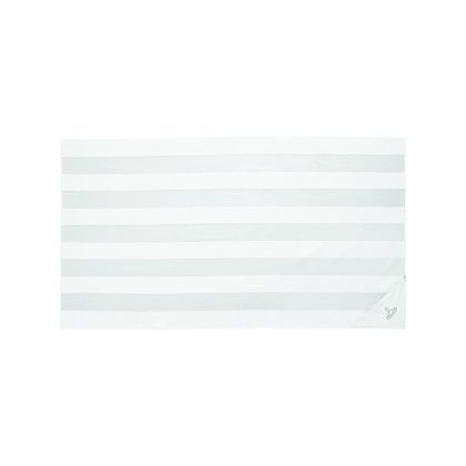 Custom Econscious Playa Recycled Microfibre Towel - White Back view Custom Econscious Playa Recycled Microfibre Towel - White Back view