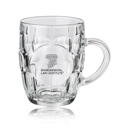Custom 20 oz. ARC Britannia Glass Beer Mugs - CLEAR
