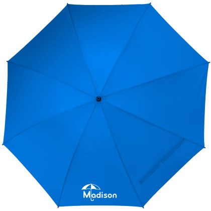 Custom 60" Value Golf Umbrella - Royal Front View Custom 60" Value Golf Umbrella - Royal Front View