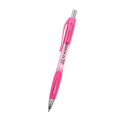 Custom Carter rABS Pen - Translucent Pink Custom Carter rABS Pen - Translucent Pink