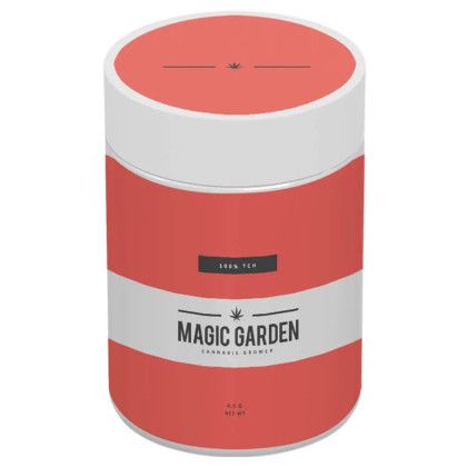 Custom Glass Jar  4 oz  With Label - Matte White 